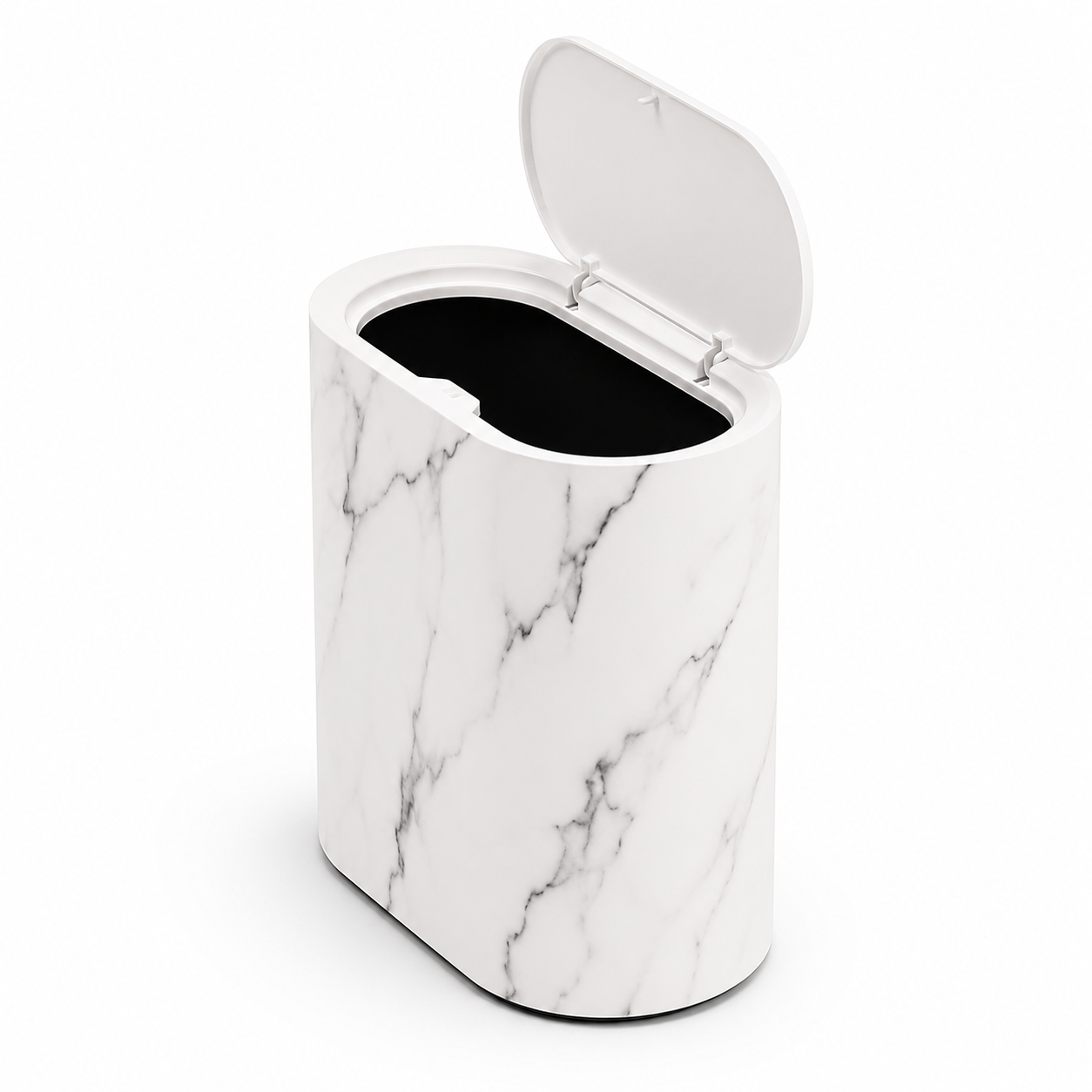Poubelle Design en Marbre Pour Cuisine et Salle de Bain