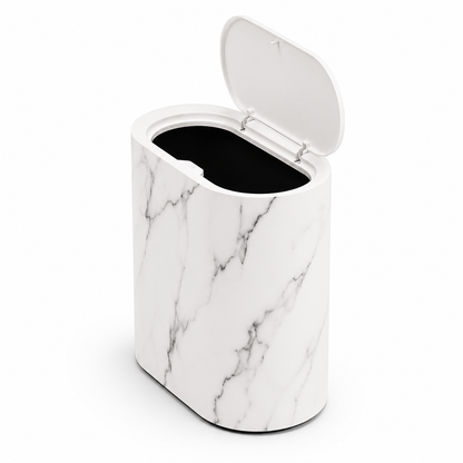 Poubelle Design en Marbre Pour Cuisine et Salle de Bain