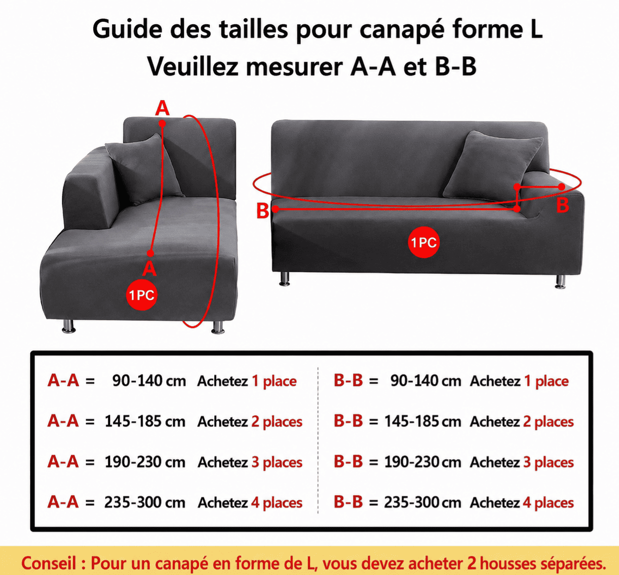 Housse de Canapé Antidérapante en Tissu Jacquard - Protection Élégante et Durable
