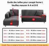 Copridivano Antiscivolo in Tessuto Jacquard - Protezione Elegante e Resistente