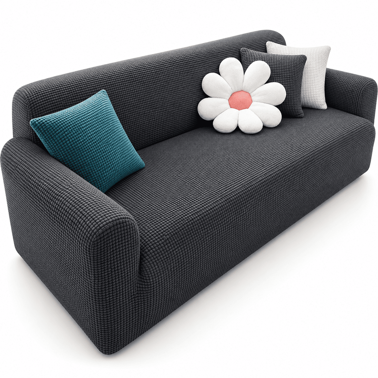Housse de Canapé Antidérapante en Tissu Jacquard - Protection Élégante et Durable