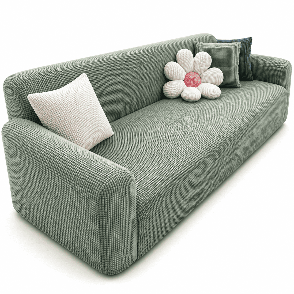 Housse de Canapé Antidérapante en Tissu Jacquard - Protection Élégante et Durable