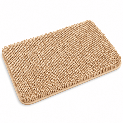 ChenilSoft - Tapis de Bain en Chenille Antidérapant & Ultra-Absorbant