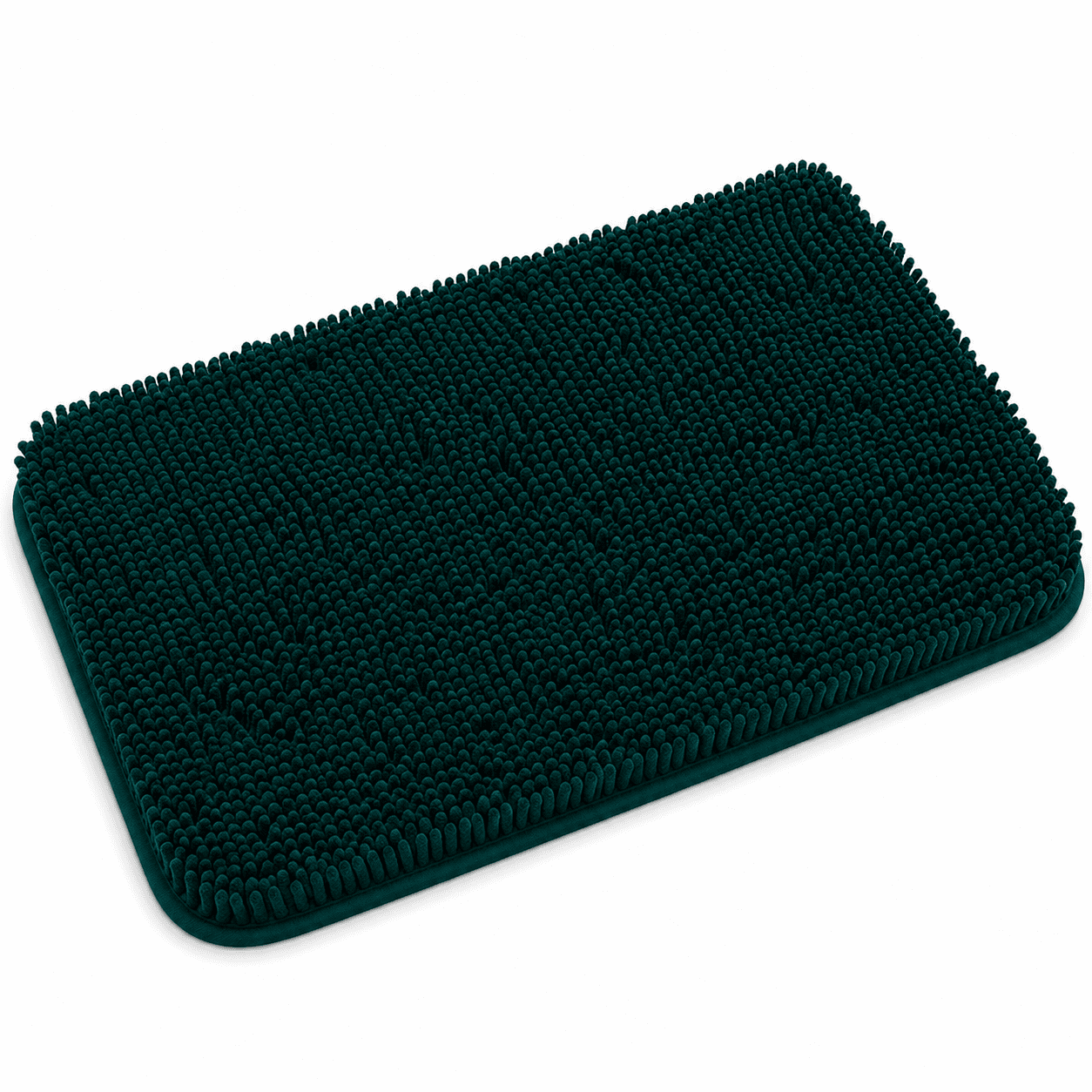 ChenilSoft - Tapis de Bain en Chenille Antidérapant & Ultra-Absorbant