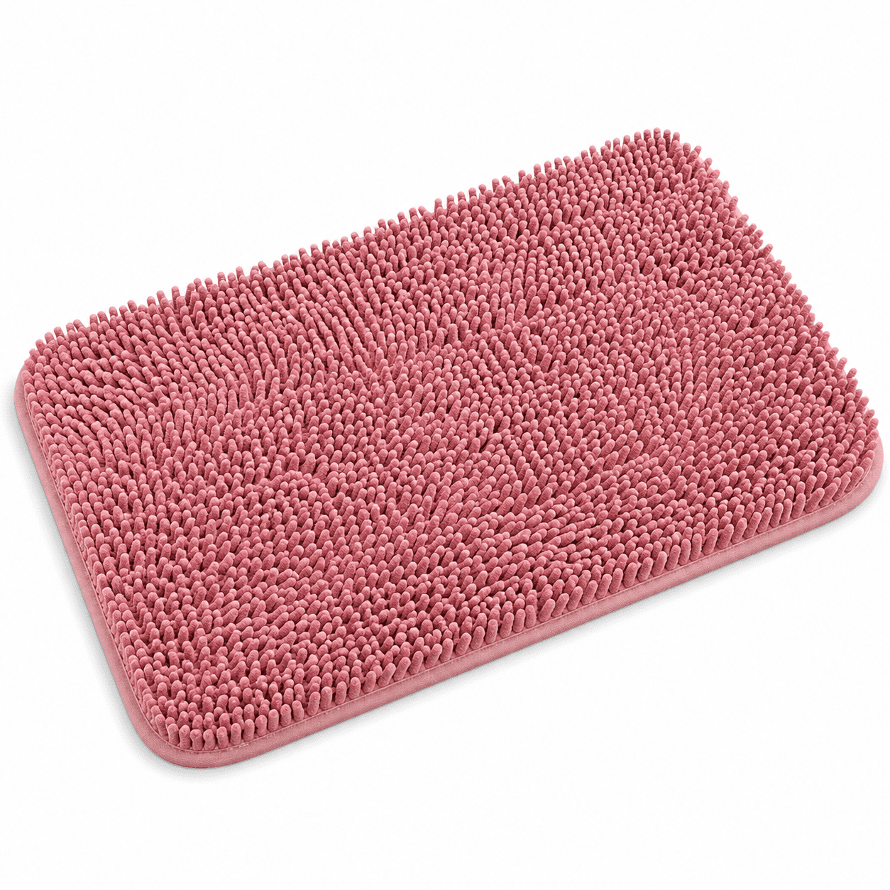 ChenilSoft - Tapis de Bain en Chenille Antidérapant & Ultra-Absorbant