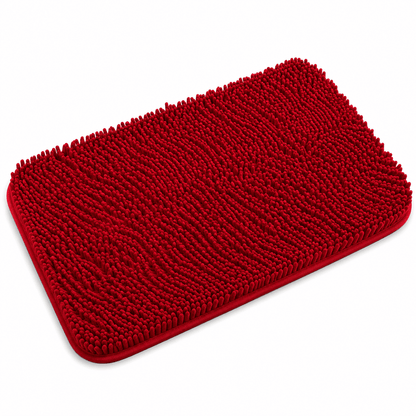 ChenilSoft - Tapis de Bain en Chenille Antidérapant & Ultra-Absorbant