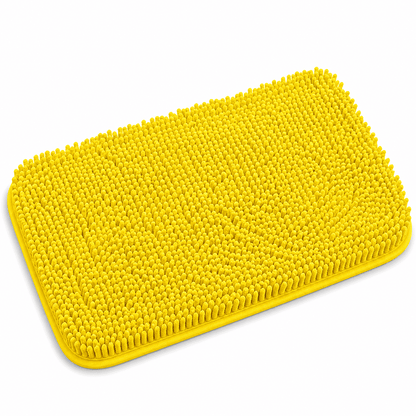 ChenilSoft - Tapis de Bain en Chenille Antidérapant & Ultra-Absorbant