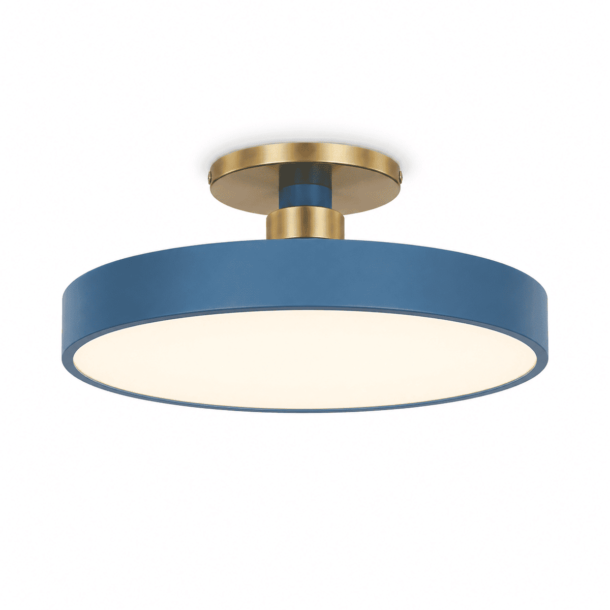 Ronde LED Plafondlamp Nordic Macaron Stijl