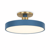 Ronde LED Plafondlamp Nordic Macaron Stijl