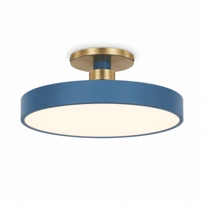 Plafonnier LED Rond Style Nordique Macaron