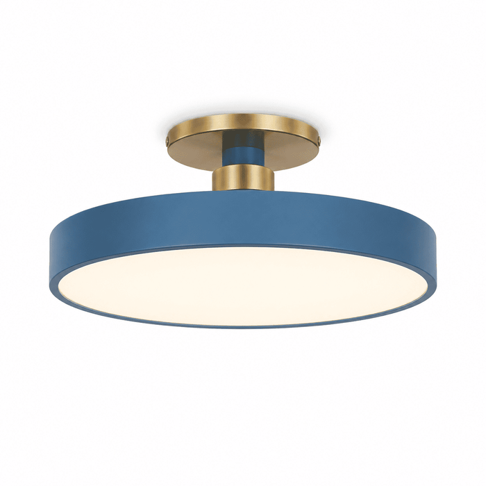 Plafonnier LED Rond Style Nordique Macaron