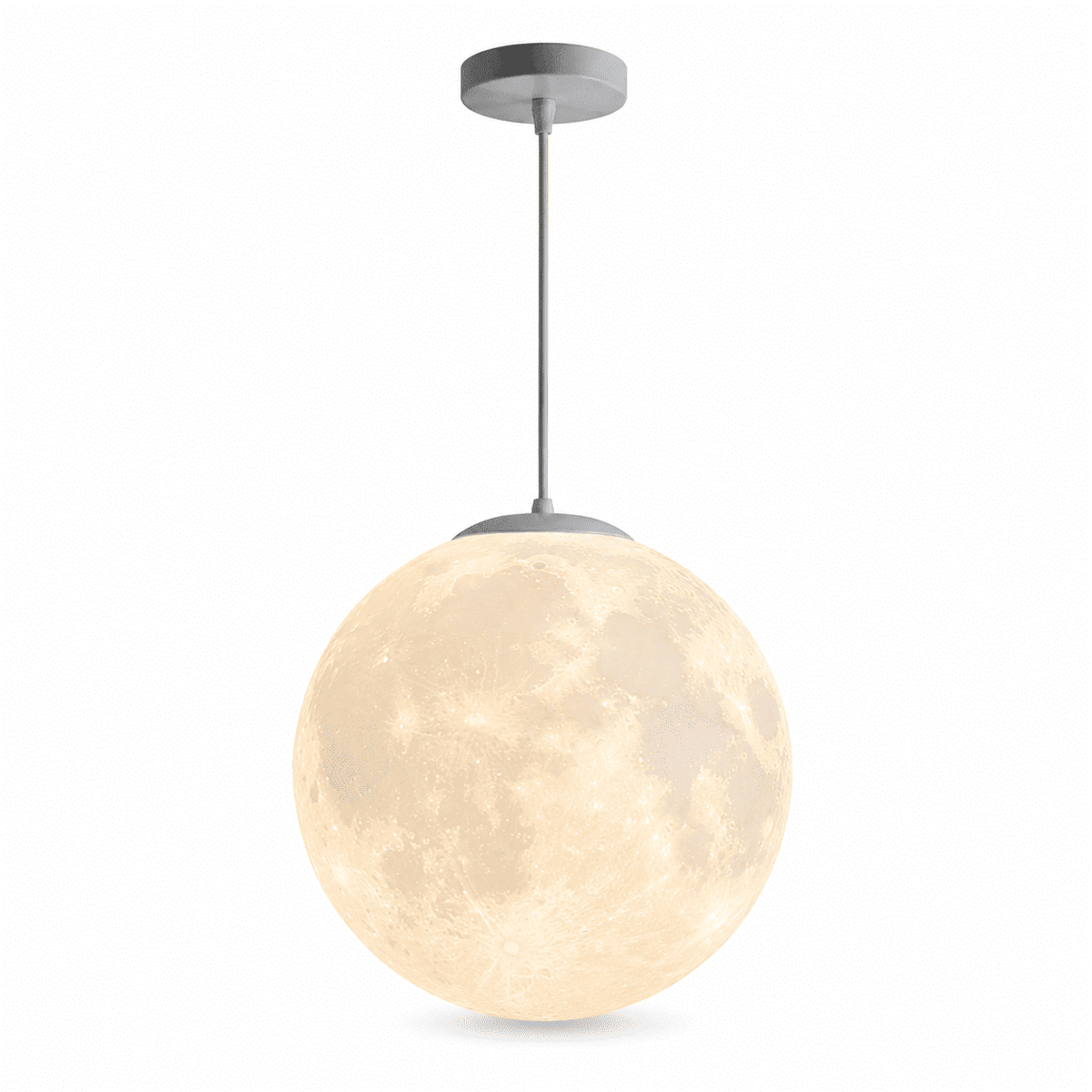 Hanglamp Maan 3D Scandinavische Stijl 20 cm