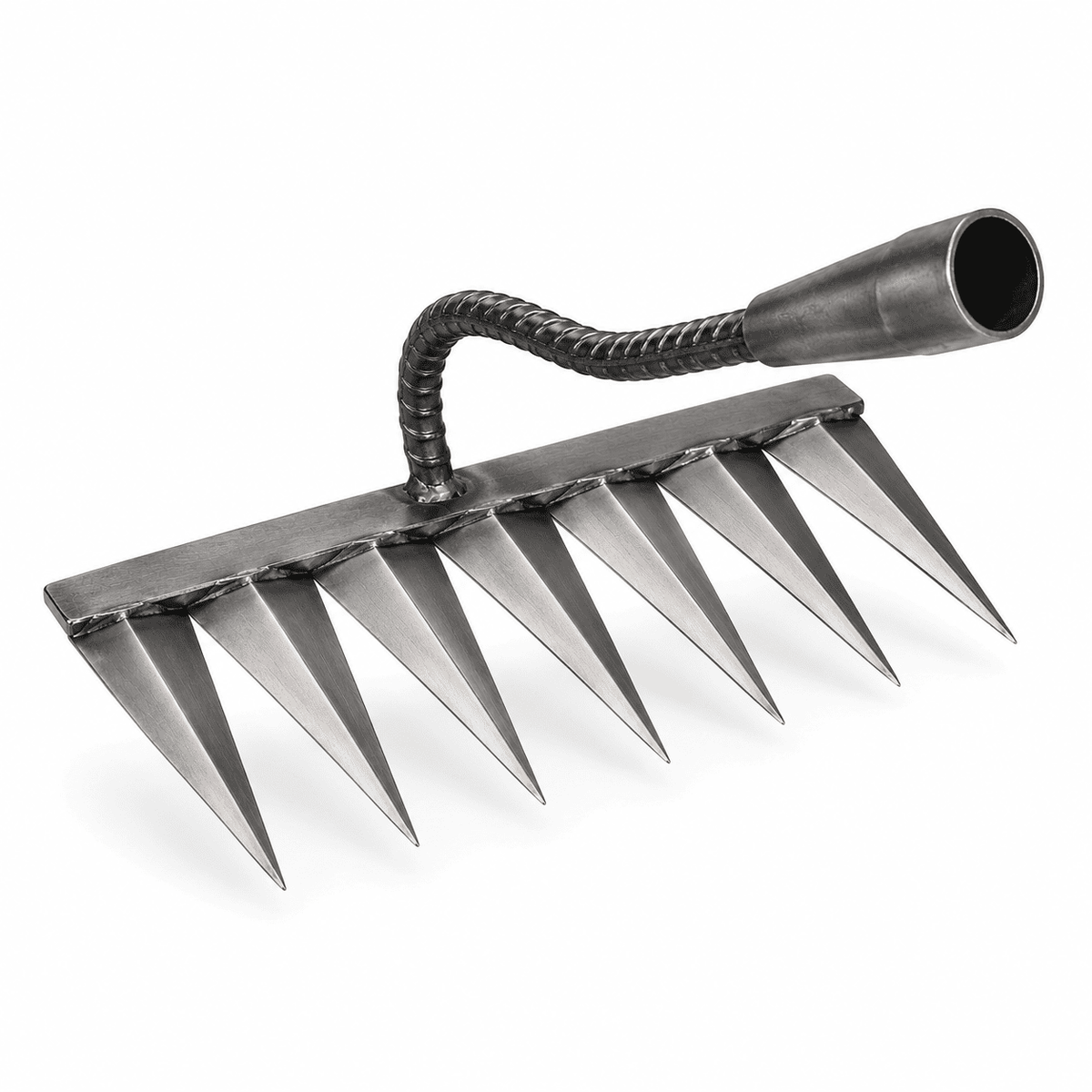 LawnLiberator - Stalen Harken met Scherpe Tanden