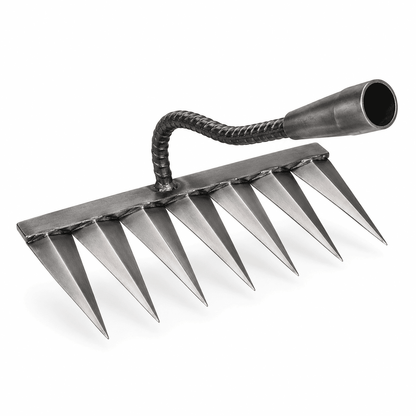 LawnLiberator - Râteau en Acier à Dents Tranchantes