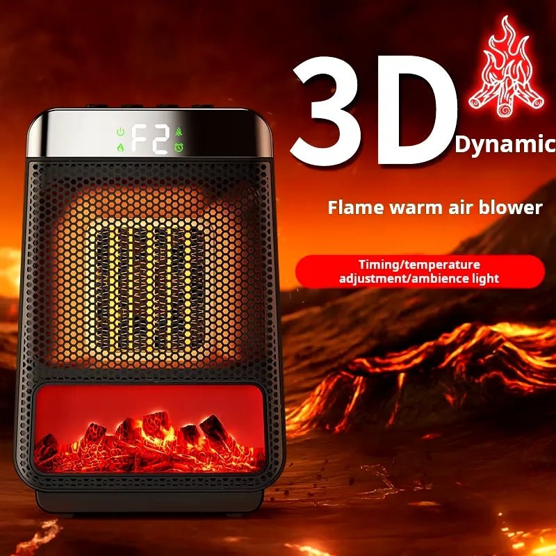 Riscaldamento Elettrico 1500W - Radiatore a Basso Consumo Energetico per Grandi Spazi