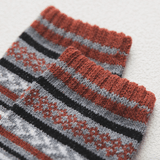 Chaussettes D'Hiver Scandinaves - Laine & Coton Écologiques, Confort Ultime