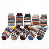 Chaussettes D'Hiver Scandinaves - Laine & Coton Écologiques, Confort Ultime