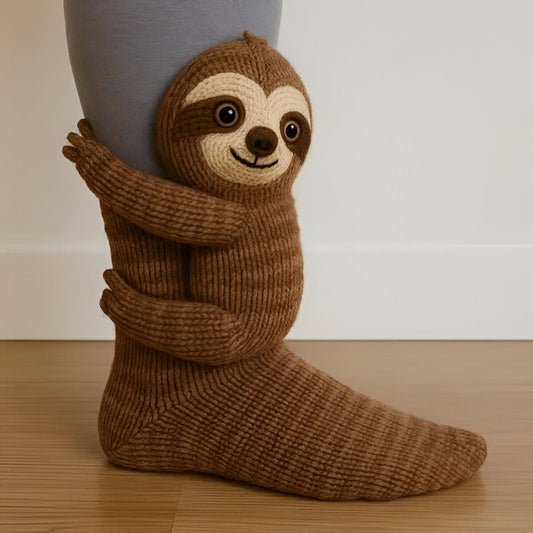 Calze Antiscivolo in Peluche 3D - Comfort e Sicurezza