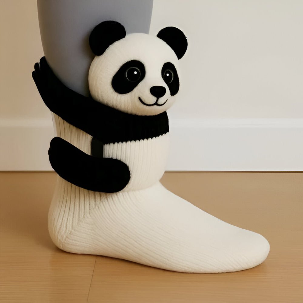 Calze Antiscivolo in Peluche 3D - Comfort e Sicurezza