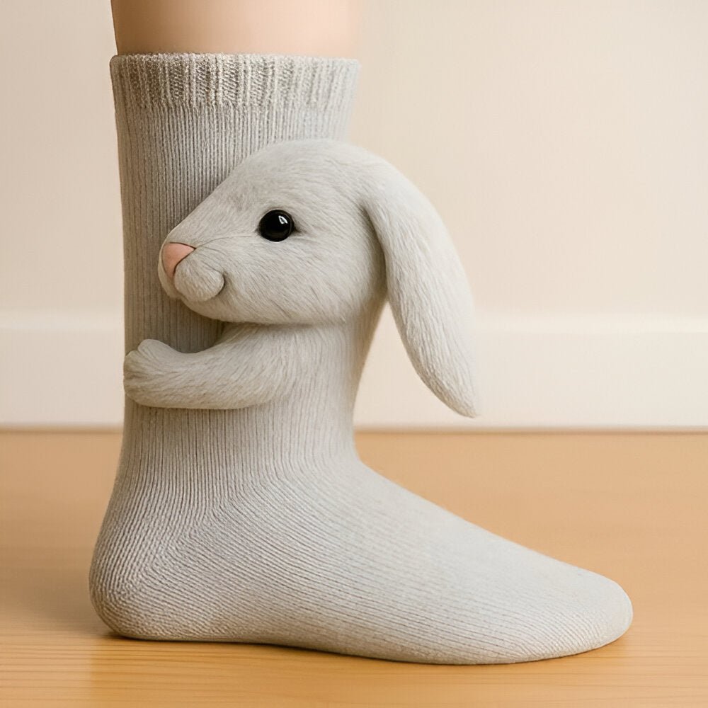 Calze Antiscivolo in Peluche 3D - Comfort e Sicurezza
