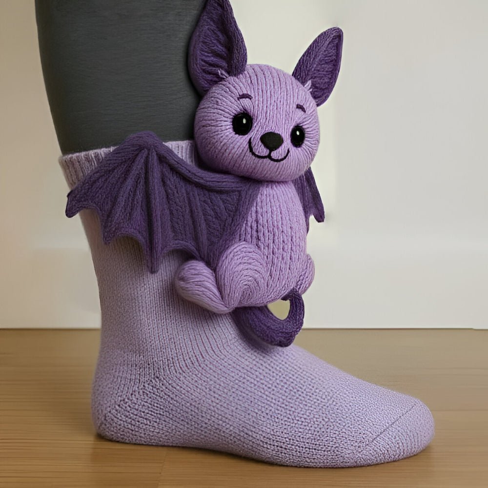 Calze Antiscivolo in Peluche 3D - Comfort e Sicurezza