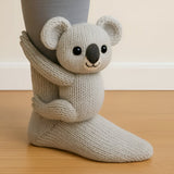 Calze Antiscivolo in Peluche 3D - Comfort e Sicurezza