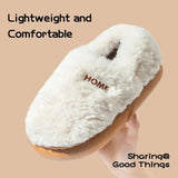 Chaussons Chauffants Micro-Ondables en Fausse Fourrure - Confort Optimal