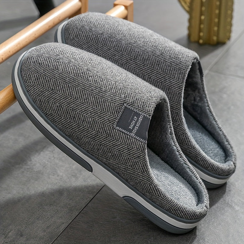Pantofole da Uomo Antiscivolo in Peluche - Comfort Ottimale