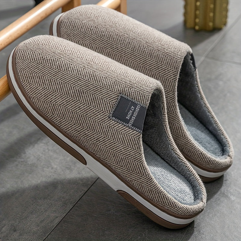 Pantofole da Uomo Antiscivolo in Peluche - Comfort Ottimale