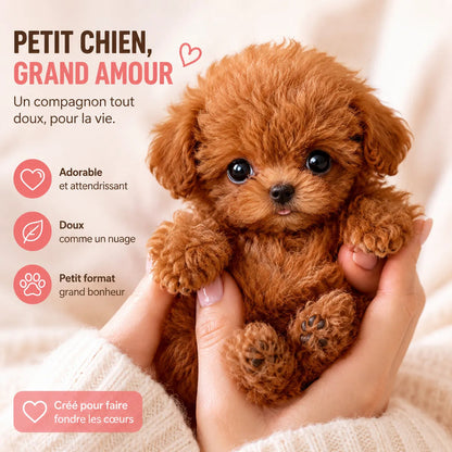 Chiot Robot Interactif Compagnon™ - Jouet Interactif avec Réactions à la Voix et au Toucher