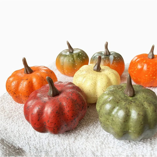 Citrouille Deco Halloween Artisanale - Decoration Citrouille pour Fêtes