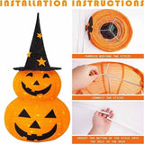 Citrouille Lumineuse d'Halloween avec 100 LED et Minuterie