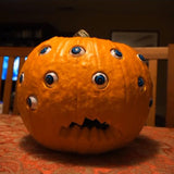 Citrouille d'Halloween Effrayante - Décoration Unique