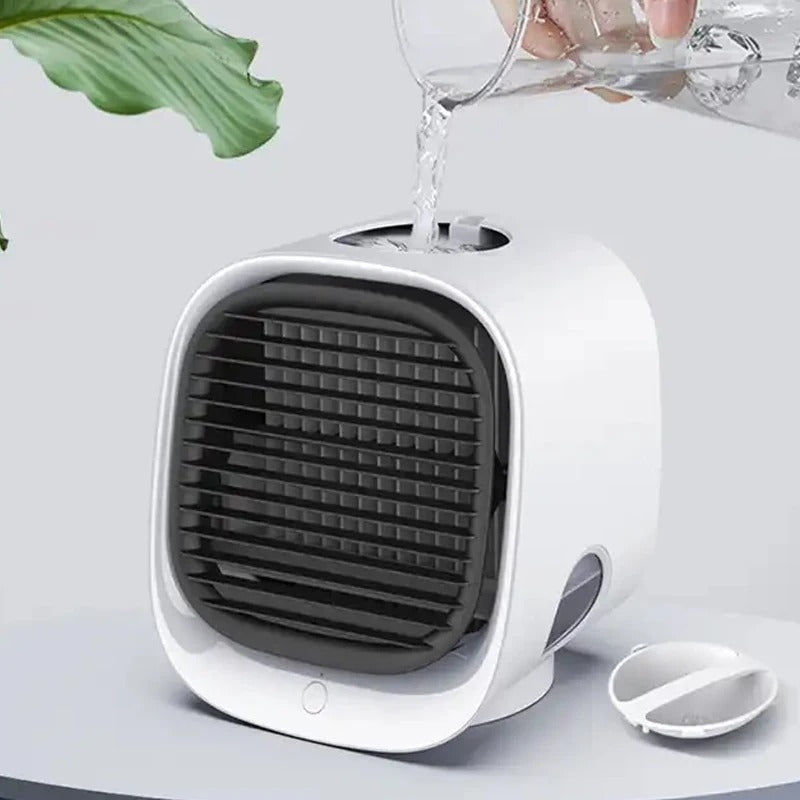 Climatiseur Mobile Silencieux 2 en 1 - Refroidisseur et Humidificateur Compact pour Maison