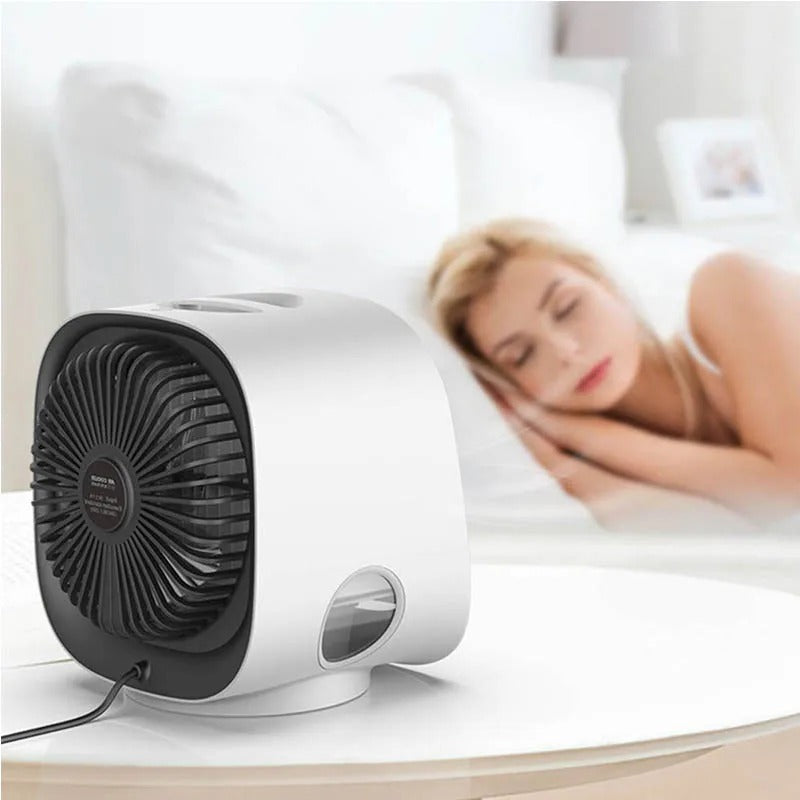 Climatiseur Mobile Silencieux 2 en 1 - Refroidisseur et Humidificateur Compact pour Maison