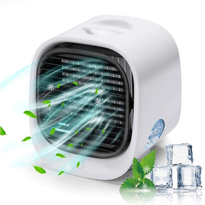 Climatiseur Mobile Silencieux 2 en 1 - Refroidisseur et Humidificateur Compact pour Maison