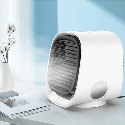 Climatiseur Mobile Silencieux 2 en 1 - Refroidisseur et Humidificateur Compact pour Maison