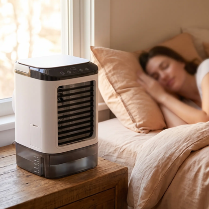 Climatiseur Mobile Silencieux 3 Vitesses - Refroidissement Par Ultrasons