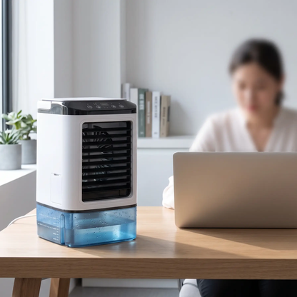 Climatiseur Mobile Silencieux 3 Vitesses - Refroidissement Par Ultrasons