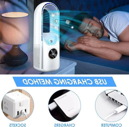 Climatiseur Mobile Silencieux Sans Pales - Refroidissement Efficace