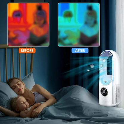 Climatiseur Mobile Silencieux Sans Pales - Refroidissement Efficace