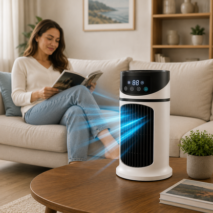 Climatiseur Portable Mini avec Télécommande et Affichage LED