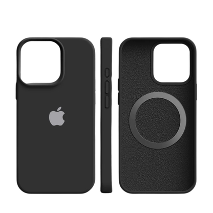 Coque de Téléphone Silicone MagSafe pour iPhone SE - Protection Douce et Élégante
