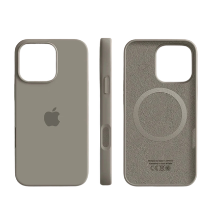 Coque de Téléphone Silicone MagSafe pour iPhone SE - Protection Douce et Élégante