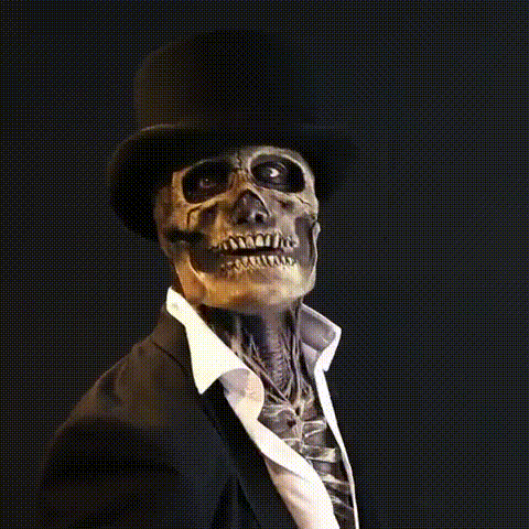 Costume de Halloween Ultra-Réaliste - Squelette Terrifiant