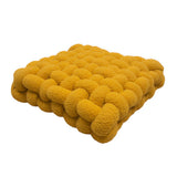 Coussin Décoratif en Velours d'Agneau pour Canapé - Élégance et Confort