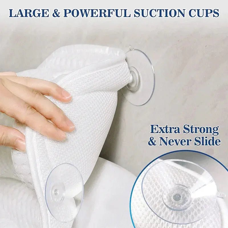 Coussin de Bain Ergonomique Antidérapant pour Baignoire - Confort Optimal
