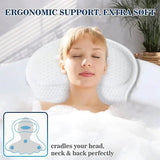 Coussin de Bain Ergonomique Antidérapant pour Baignoire - Confort Optimal