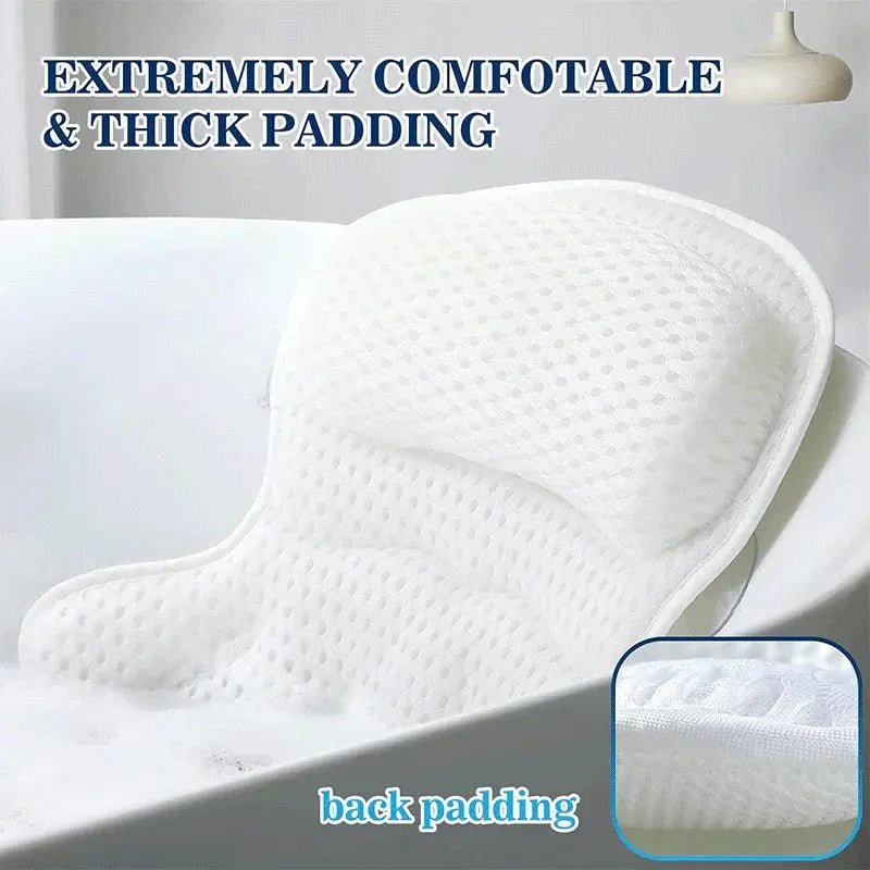 Coussin de Bain Ergonomique Antidérapant pour Baignoire - Confort Optimal