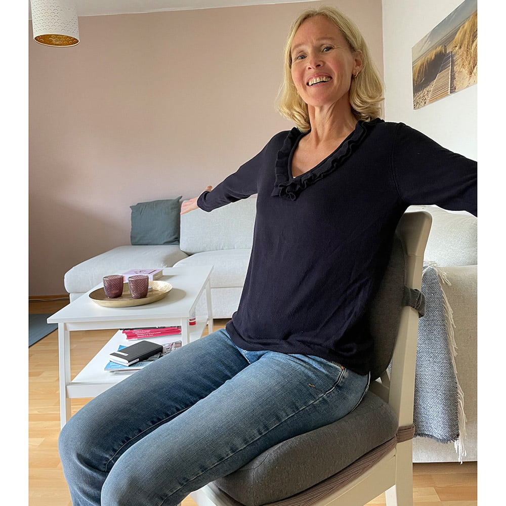 Coussin de siège orthopédique ORTHOBACK® - Confort et soulagement du dos